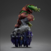 Hulk diorama fra lav vinkel