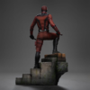 Daredevil statue set bagfra