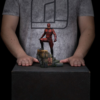 Daredevil statue i en boligopstilling