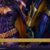 Batgirl actionfigur med detaljer på dragt og bælte