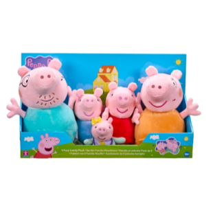 Gurli Gris bamsefamilie med 5 bamser