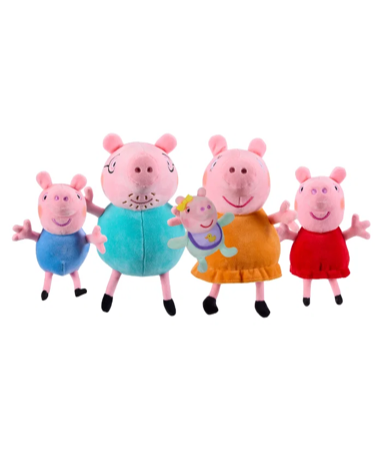 Gurli Gris bamsefamilie med 5 bamser, produktbillede 2