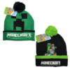 Assortimentsfoto med grøn og sort Minecraft hue