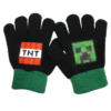 Handskerne i Minecraft Boom Deluxe vintersættet med TNT og Creeper