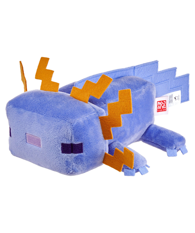 Minecraft blå Axolotl bamse, 20 cm, produktfoto 2