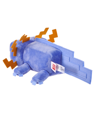 Minecraft blå Axolotl bamse, 20 cm, produktfoto 3