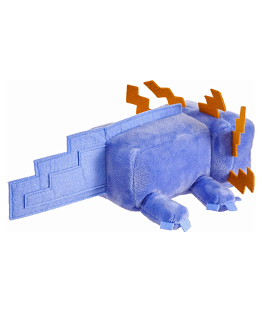 Minecraft blå Axolotl bamse, 20 cm, produktfoto 4