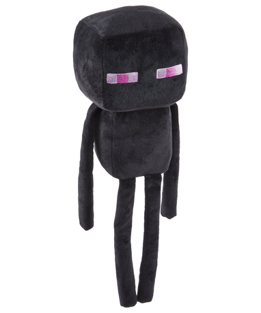 Minecraft Enderman bamse, 20 cm, produktfoto 2