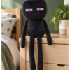 Minecraft Enderman bamse, 20 cm i et børneværelse