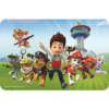 Paw Patrol dækkeserviet med Ryder og hundene foran udkigstårnet