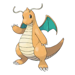 Dragonite fra Pokémon
