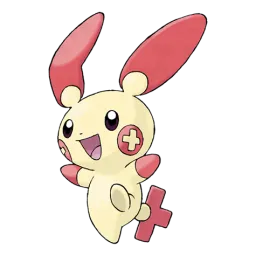 Plusle fra Pokémon