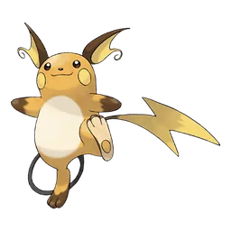 Raichu fra Pokémon