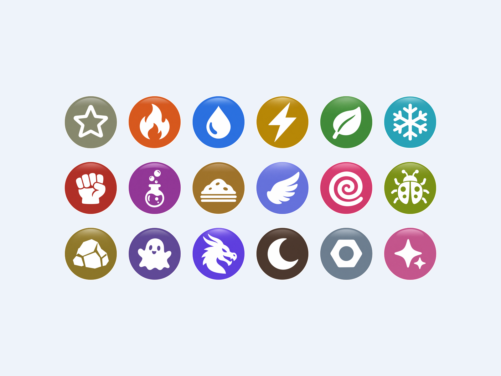 Pokémon typer: Tabel over styrker og svagheder