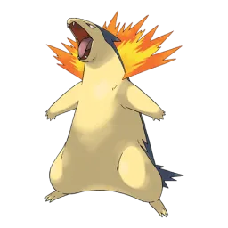 Typhlosion fra Pokémon