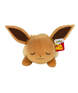 Sovende Eevee bamse 45 cm fra Pokémon